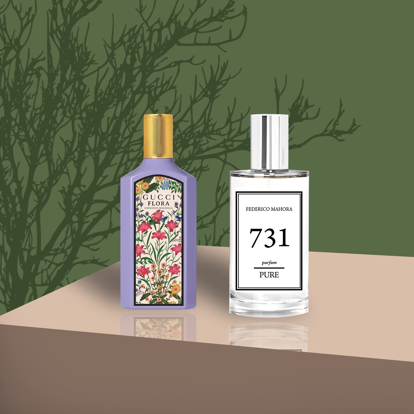 GUCCI FLORA GORGEOUS MAGNOLIA INSPIRED - PURE 731