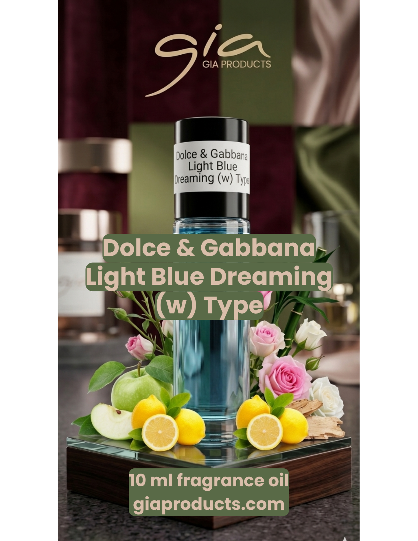Dolce & Gabbana Light Blue Dreaming Old Edition (W) Type Fragrance Oil