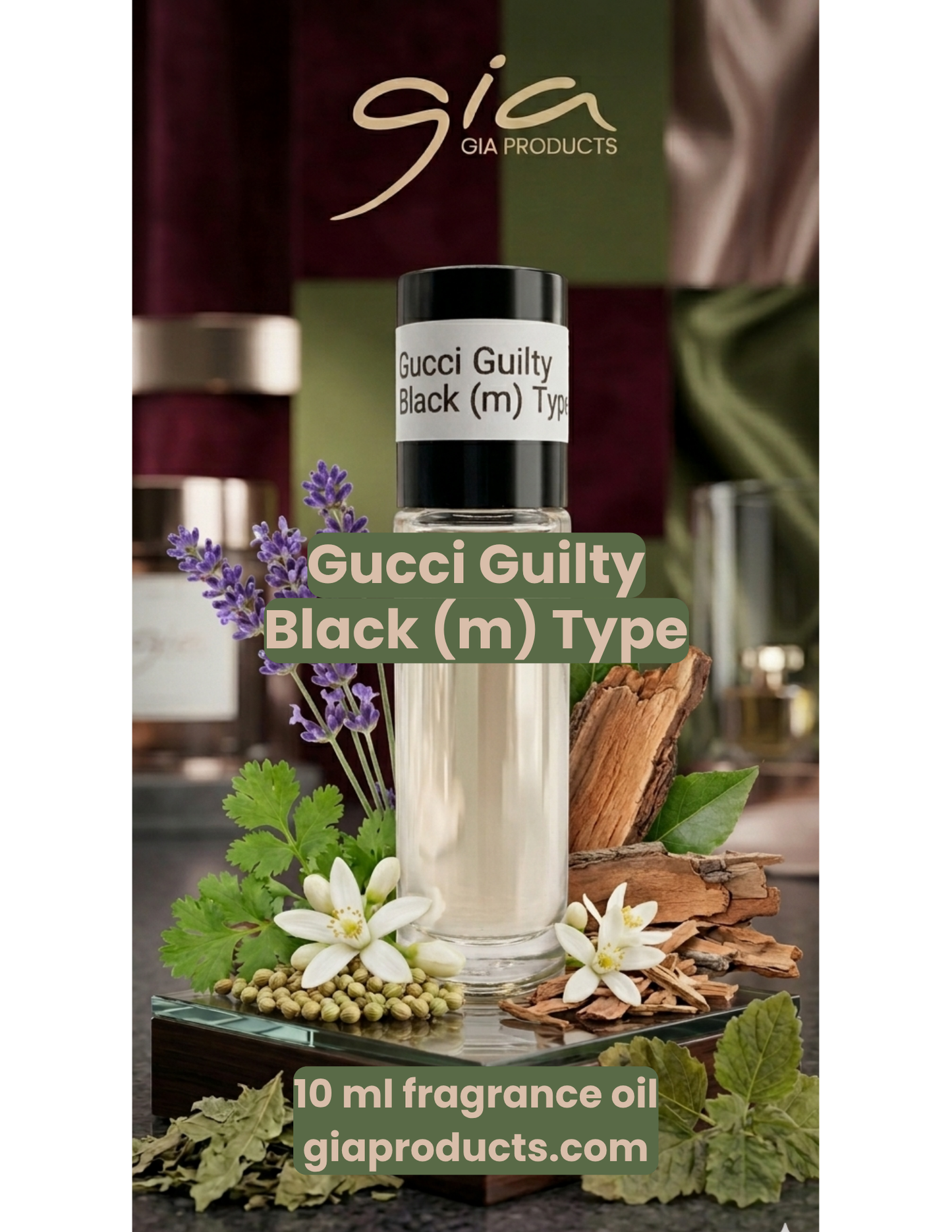 Gucci Guilty Black (M) Type Fragrance Oil