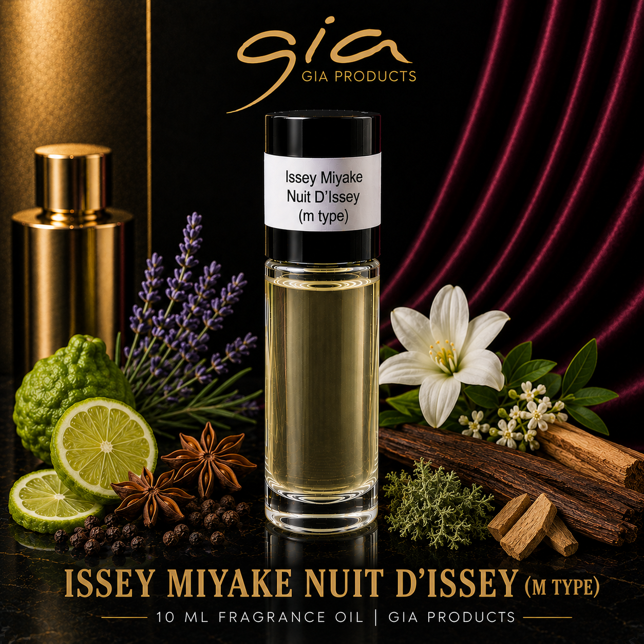 Issey Miyake Nuit D’Issey (M Type) Fragrance Oil