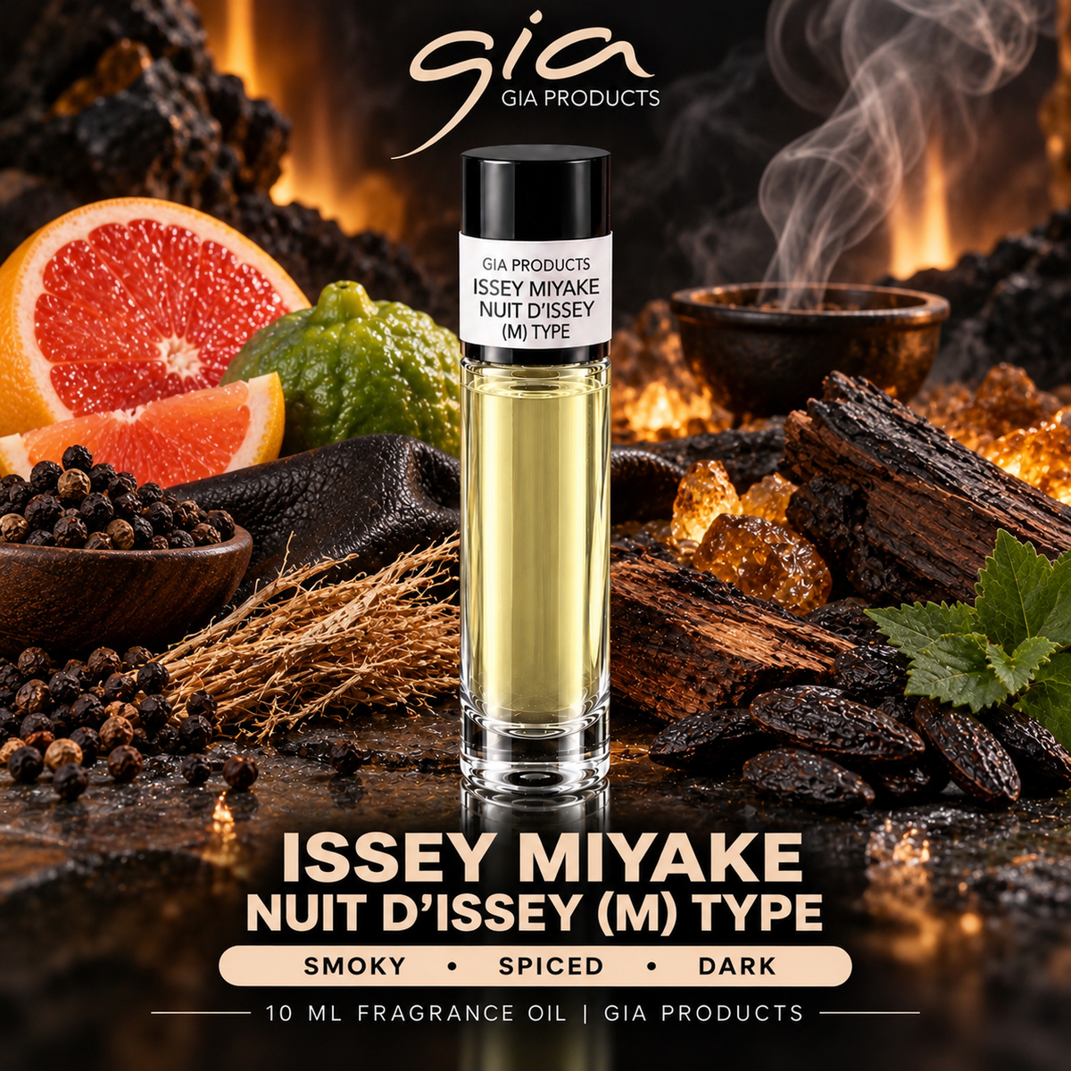 Issey Miyake Nuit D’Issey (M) Type Fragrance Oil