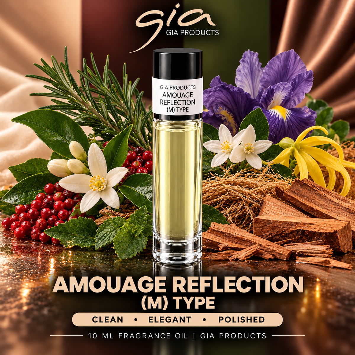 Aceite aromático Amouage Reflection (tipo M)