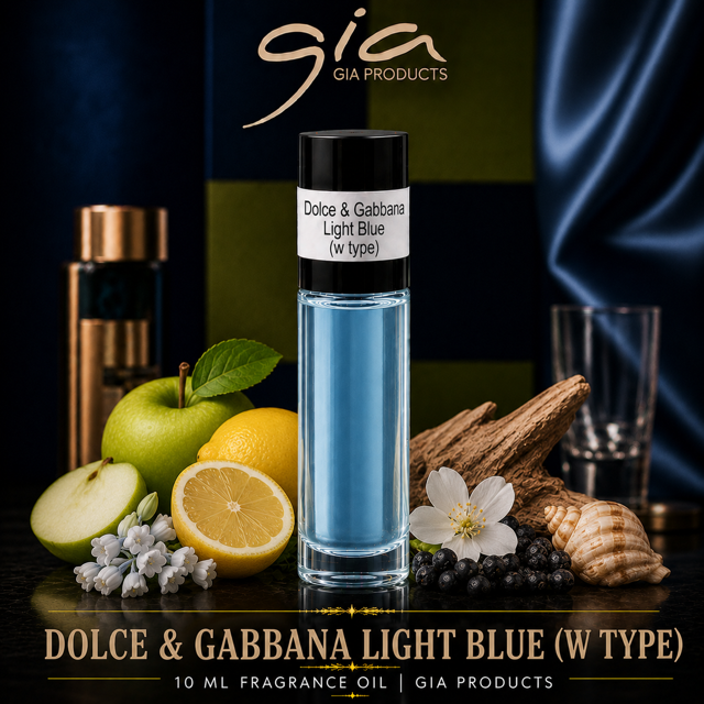 Dolce & Gabbana Light Blue Fragrance Oil (w type)