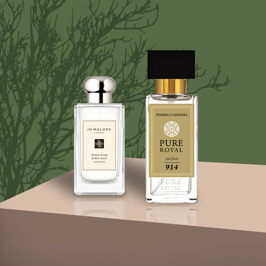 JO MALONE WOOD SAGE & SEA SALT INSPIRED - PURE ROYAL 914
