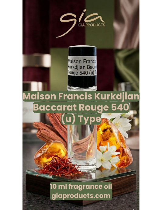 Maison Francis Kurkdjian Baccarat Rouge 540 (U) Type Fragrance Oil