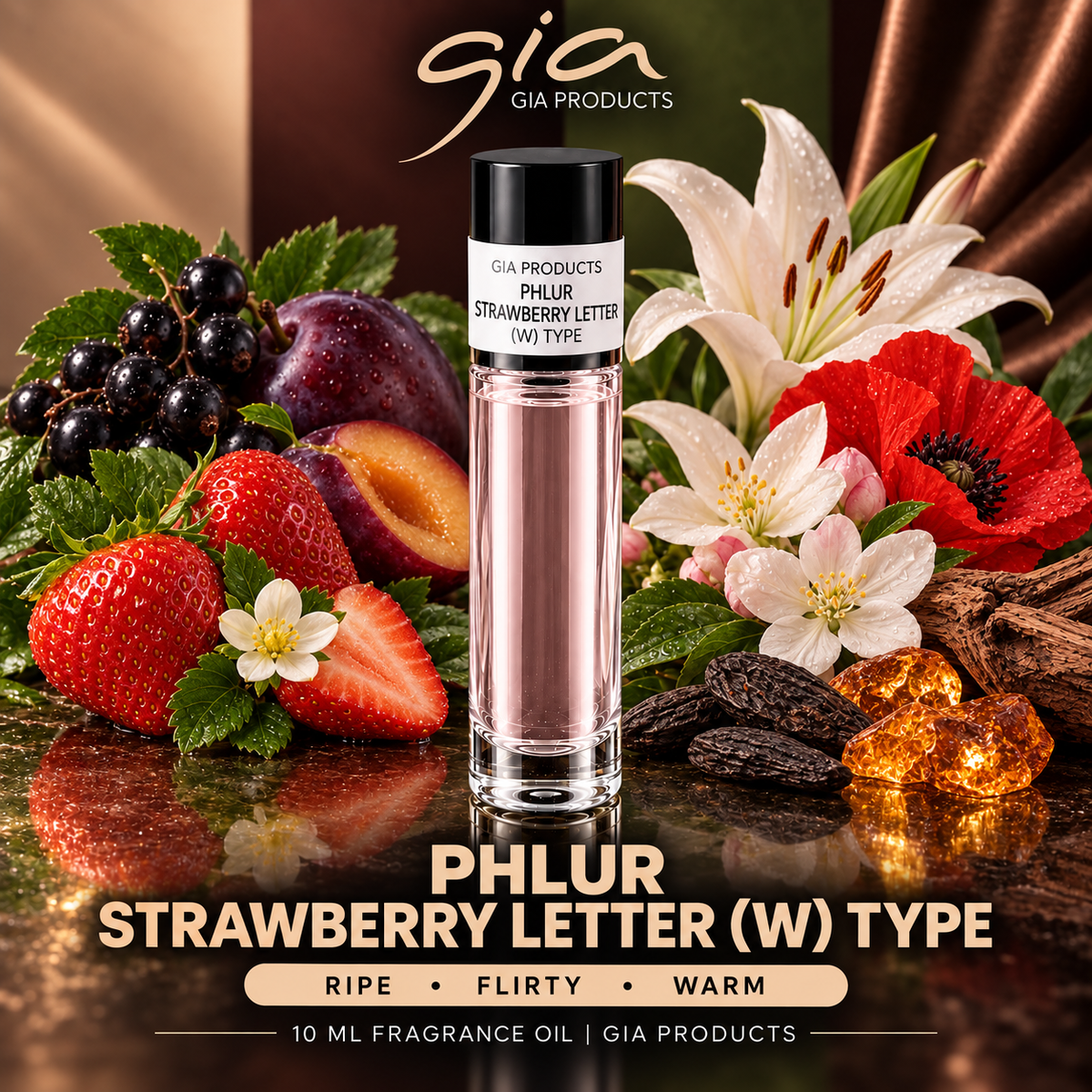 PHLUR Strawberry Letter (W) Type
