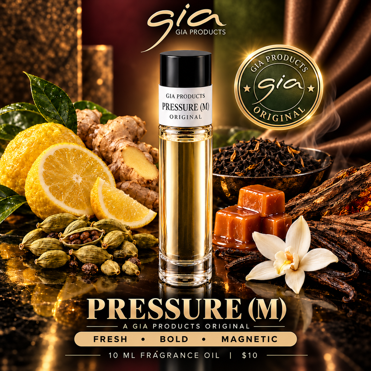 Pressure (M) | GIA Products Original
