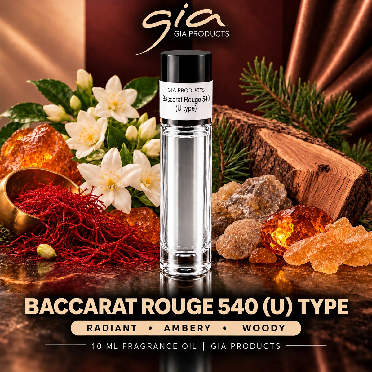 Baccarat Rouge 540 (U) Type fragrance oil